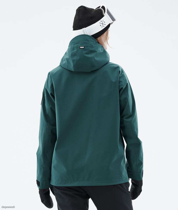 Dope Snow Eesti - naised blizzard w lumelaua jope Dope pudel roheline B62VTF559 - Image 8