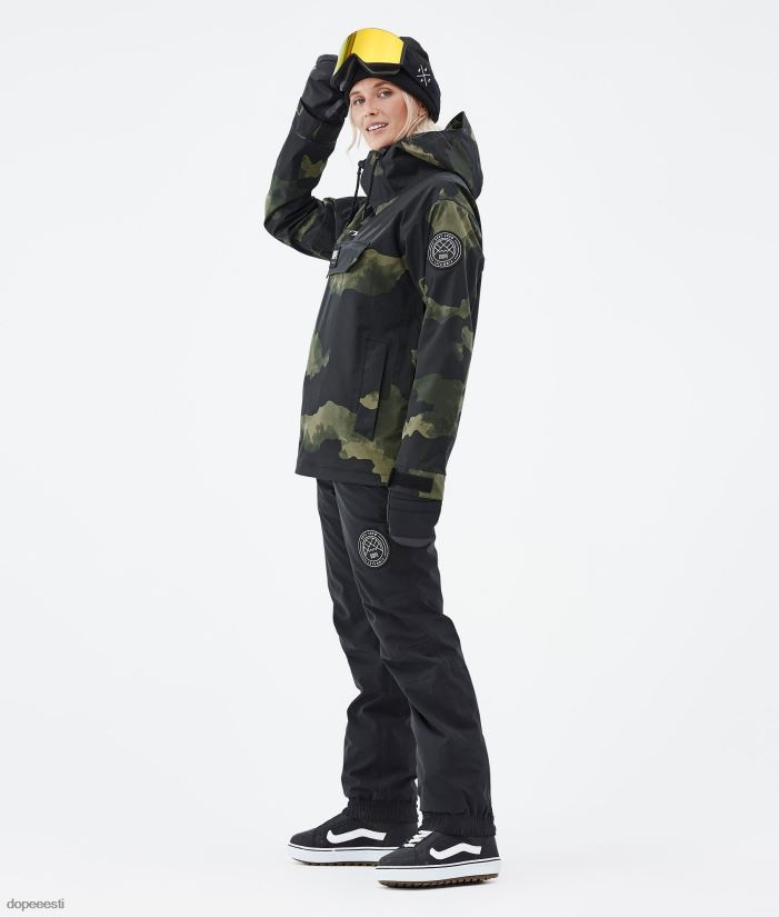 Dope Snow Eesti - naised blizzard w lumelaua jope Dope roheline kamu B62VTF623 - Image 3