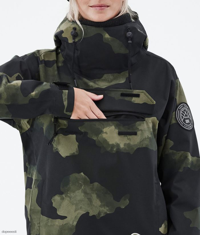 Dope Snow Eesti - naised blizzard w lumelaua jope Dope roheline kamu B62VTF623 - Image 10
