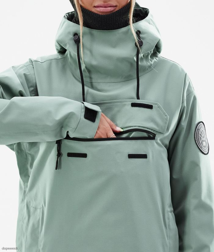 Dope Snow Eesti - naised blizzard w lumelaua jope Dope tuhmunud roheline B62VTF512 - Image 2