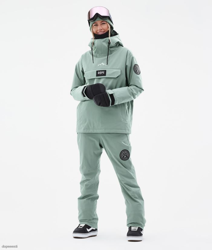 Dope Snow Eesti - naised blizzard w lumelaua jope Dope tuhmunud roheline B62VTF512 - Image 11