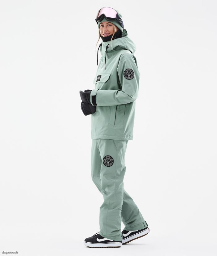 Dope Snow Eesti - naised blizzard w lumelaua jope Dope tuhmunud roheline B62VTF512 - Image 3