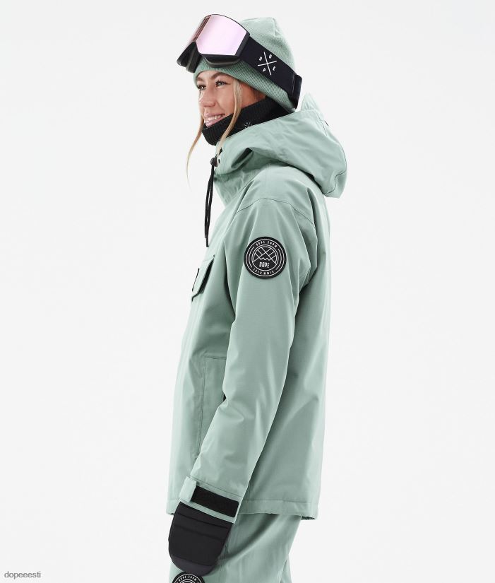 Dope Snow Eesti - naised blizzard w lumelaua jope Dope tuhmunud roheline B62VTF512 - Image 7