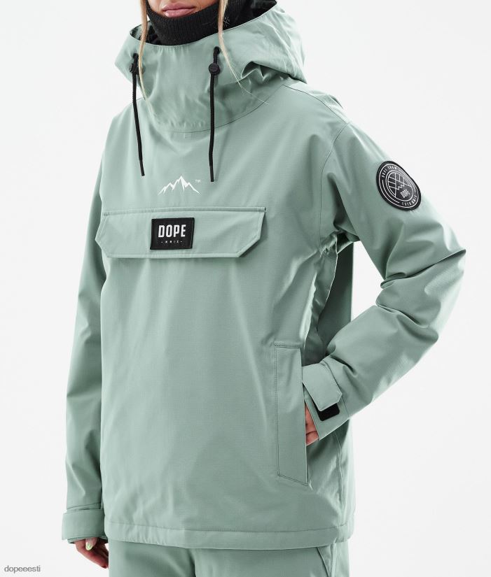 Dope Snow Eesti - naised blizzard w lumelaua jope Dope tuhmunud roheline B62VTF512 - Image 9