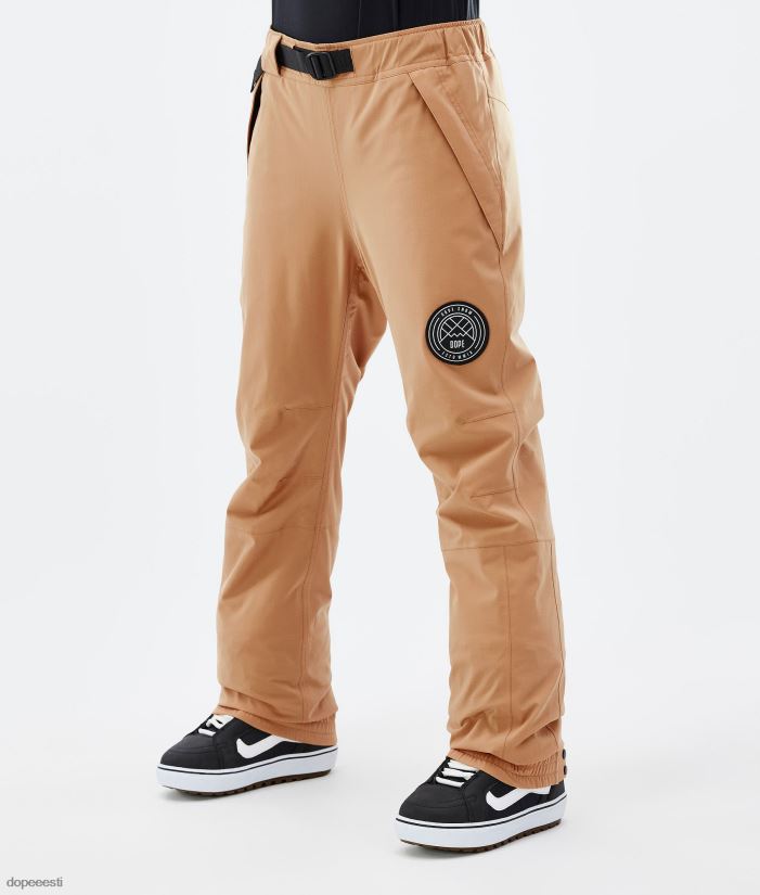 Dope Snow Eesti - naised blizzard w lumelauapüksid Dope khaki kollane B62VTF729 - Image 1