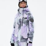Dope Snow Eesti - naised blizzard w täistõmblukuga lumelauajope Dope laiguline violetne B62VTF508
