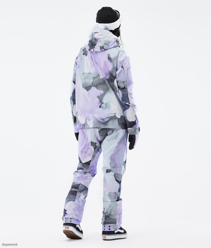 Dope Snow Eesti - naised blizzard w täistõmblukuga lumelauajope Dope laiguline violetne B62VTF508 - Image 7