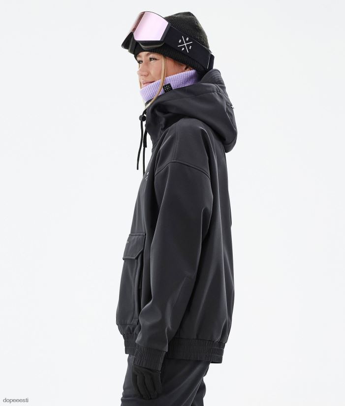 Dope Snow Eesti - naised cyclone w lumelaua jope Dope must B62VTF513 - Image 7