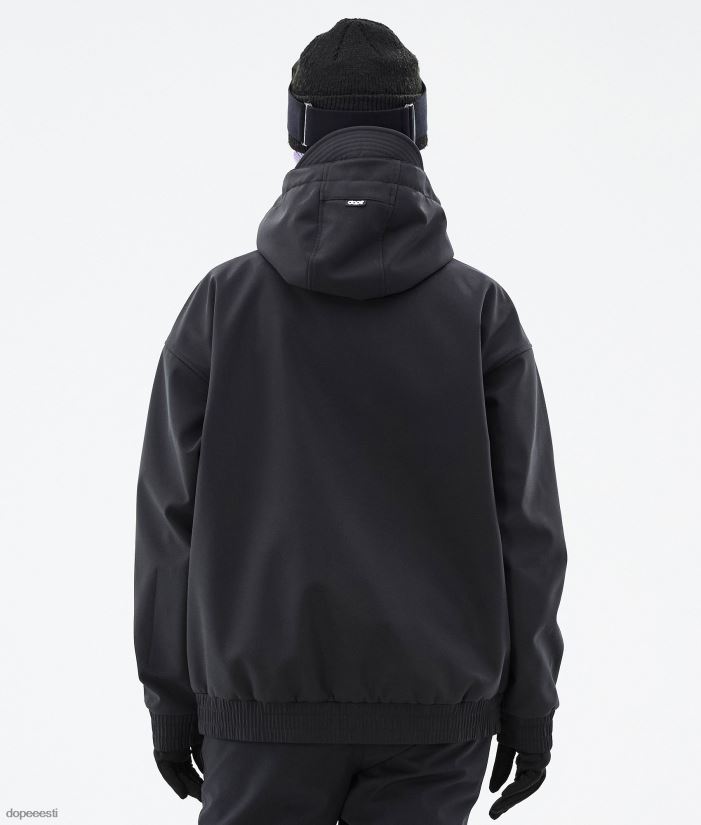 Dope Snow Eesti - naised cyclone w lumelaua jope Dope must B62VTF513 - Image 8
