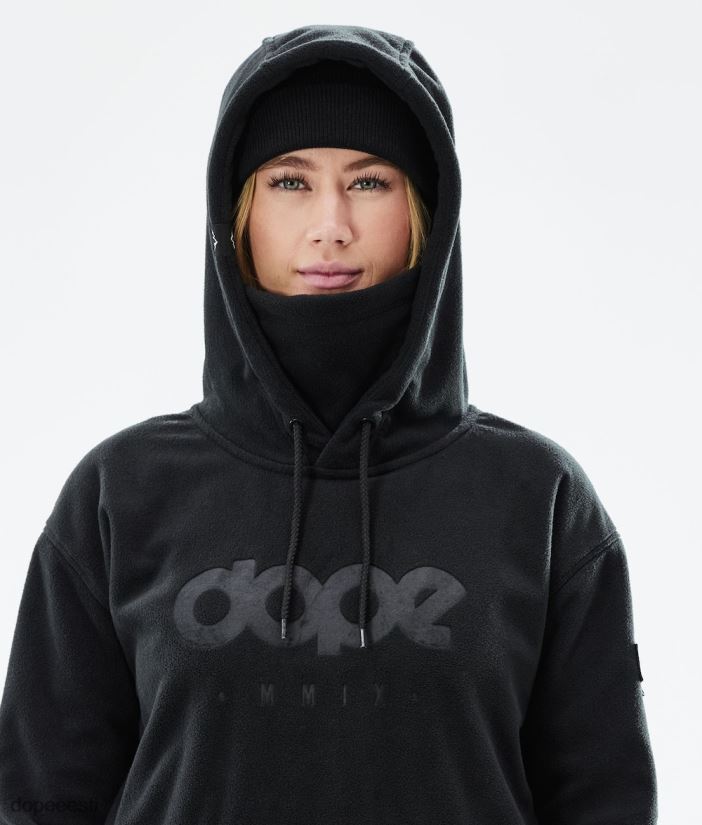 Dope Snow Eesti - naised hubane ii w 2021 fliisist kapuuts Dope must B62VTF797 - Image 6