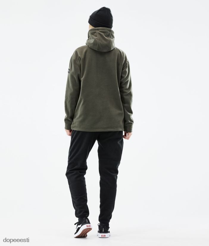 Dope Snow Eesti - naised hubane ii w 2021 fliisist kapuuts Dope oliiviroheline B62VTF803 - Image 5