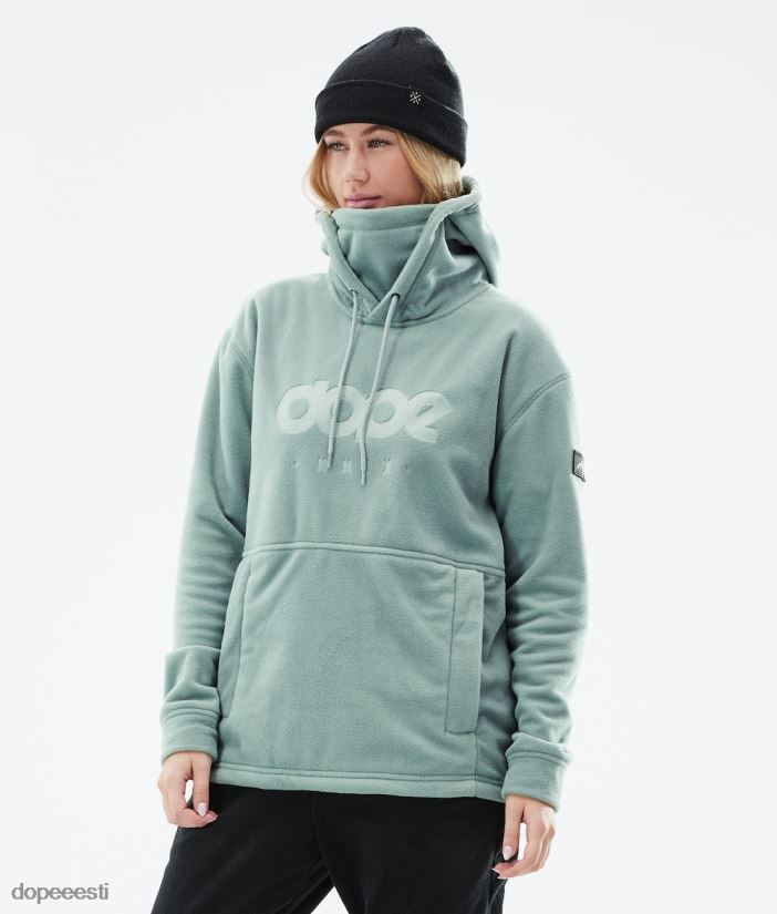 Dope Snow Eesti - naised hubane ii w 2021 fliisist kapuuts Dope tuhmunud roheline B62VTF794 - Image 1