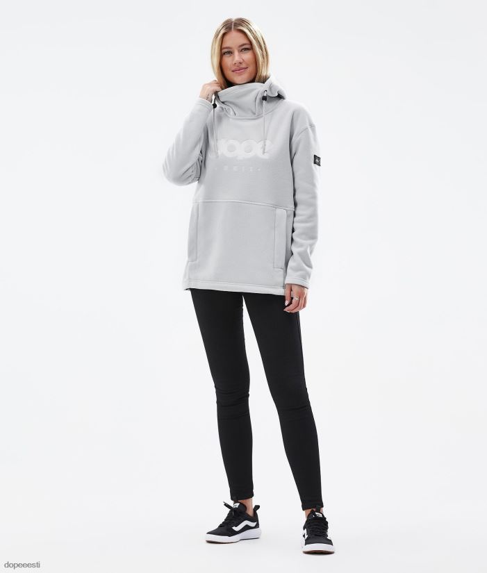 Dope Snow Eesti - naised hubane ii w fliisist kapuuts Dope helehall B62VTF795 - Image 3