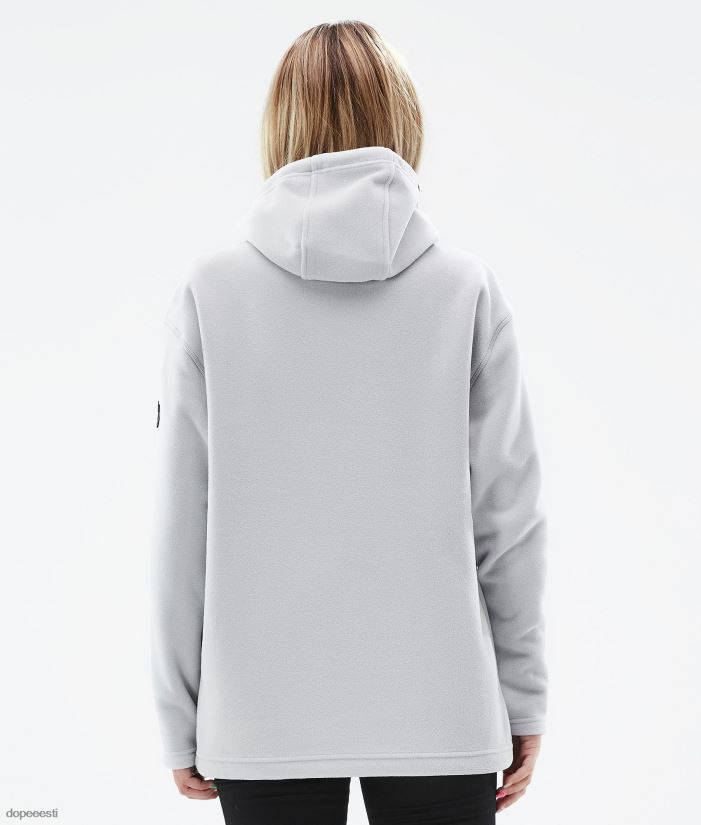 Dope Snow Eesti - naised hubane ii w fliisist kapuuts Dope helehall B62VTF795 - Image 7