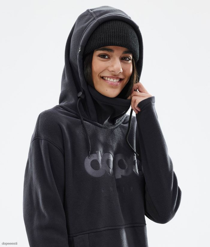 Dope Snow Eesti - naised hubane ii w fliisist kapuuts Dope must B62VTF791 - Image 5