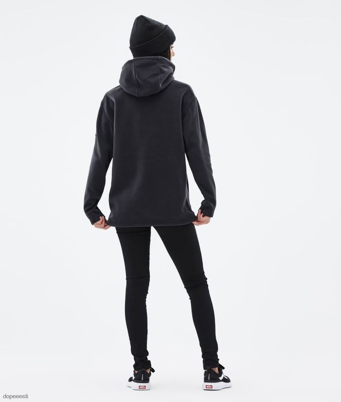 Dope Snow Eesti - naised hubane ii w fliisist kapuuts Dope must B62VTF791 - Image 10