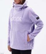 Dope Snow Eesti - naised hubane ii w fliisist kapuuts Dope pleekinud violetne B62VTF799 - Image 2