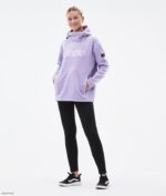 Dope Snow Eesti - naised hubane ii w fliisist kapuuts Dope pleekinud violetne B62VTF799 - Image 3
