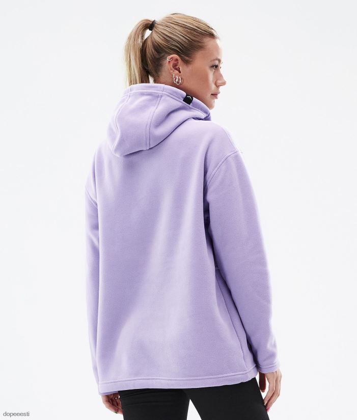Dope Snow Eesti - naised hubane ii w fliisist kapuuts Dope pleekinud violetne B62VTF799 - Image 7