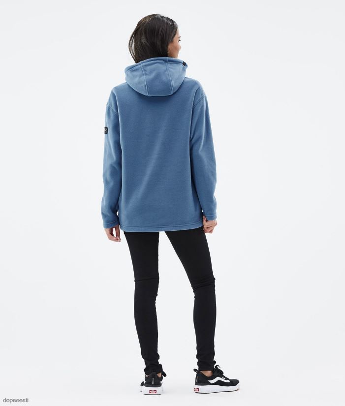 Dope Snow Eesti - naised hubane ii w fliisist kapuuts Dope sinine teras B62VTF810 - Image 4