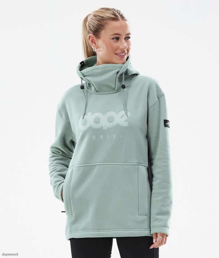 Dope Snow Eesti - naised hubane ii w fliisist kapuuts Dope tuhmunud roheline B62VTF821 - Image 1