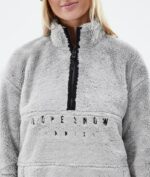 Dope Snow Eesti - naised kuhjaga fliisist kampsun Dope helehall B62VTF798 - Image 2