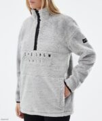 Dope Snow Eesti - naised kuhjaga fliisist kampsun Dope helehall B62VTF798 - Image 7