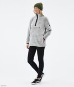 Dope Snow Eesti - naised kuhjaga fliisist kampsun Dope helehall B62VTF798 - Image 9