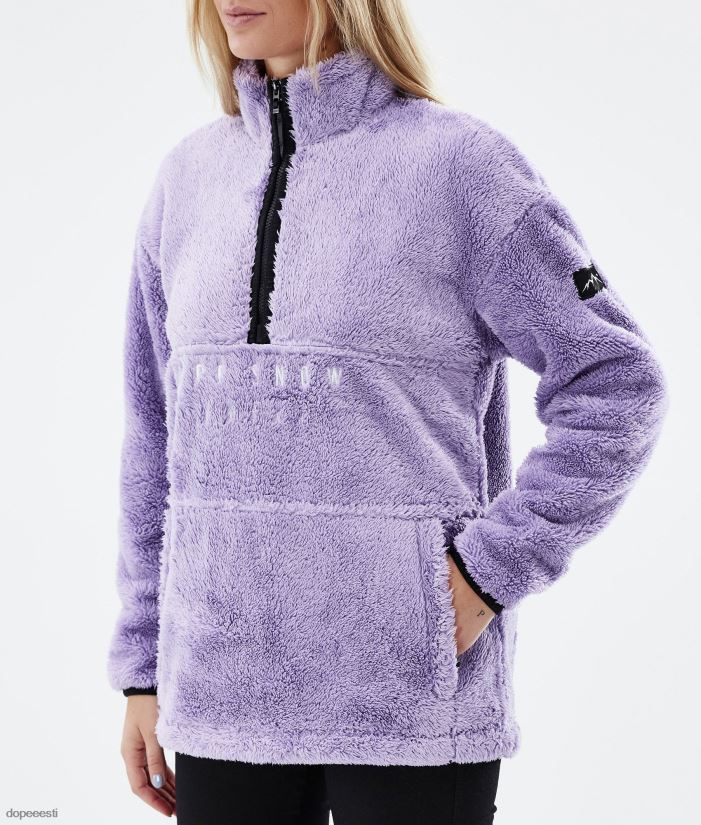 Dope Snow Eesti - naised kuhjaga fliisist kampsun Dope pleekinud violetne B62VTF806 - Image 7