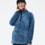 Dope Snow Eesti - naised kuhjaga fliisist kampsun Dope sinine teras B62VTF819