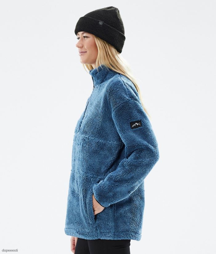 Dope Snow Eesti - naised kuhjaga fliisist kampsun Dope sinine teras B62VTF819 - Image 5