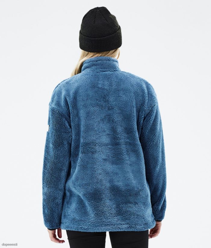 Dope Snow Eesti - naised kuhjaga fliisist kampsun Dope sinine teras B62VTF819 - Image 6