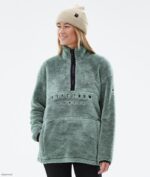 Dope Snow Eesti - naised kuhjaga fliisist kampsun Dope tuhmunud roheline B62VTF807