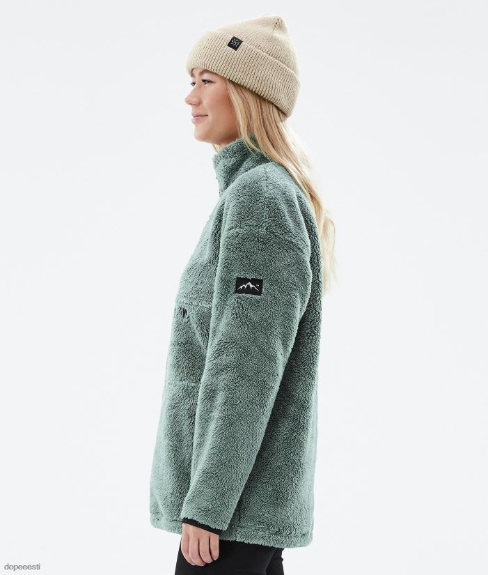 Dope Snow Eesti - naised kuhjaga fliisist kampsun Dope tuhmunud roheline B62VTF807 - Image 5