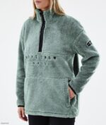 Dope Snow Eesti - naised kuhjaga fliisist kampsun Dope tuhmunud roheline B62VTF807 - Image 7