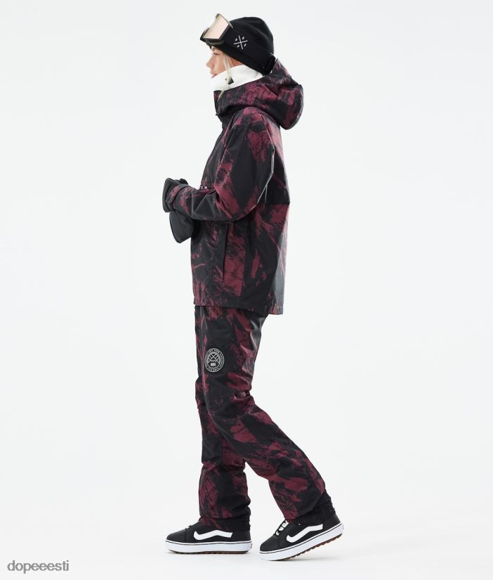 Dope Snow Eesti - naised legacy w 2021 lumelaua jope Dope värvige Burgundia B62VTF600 - Image 7