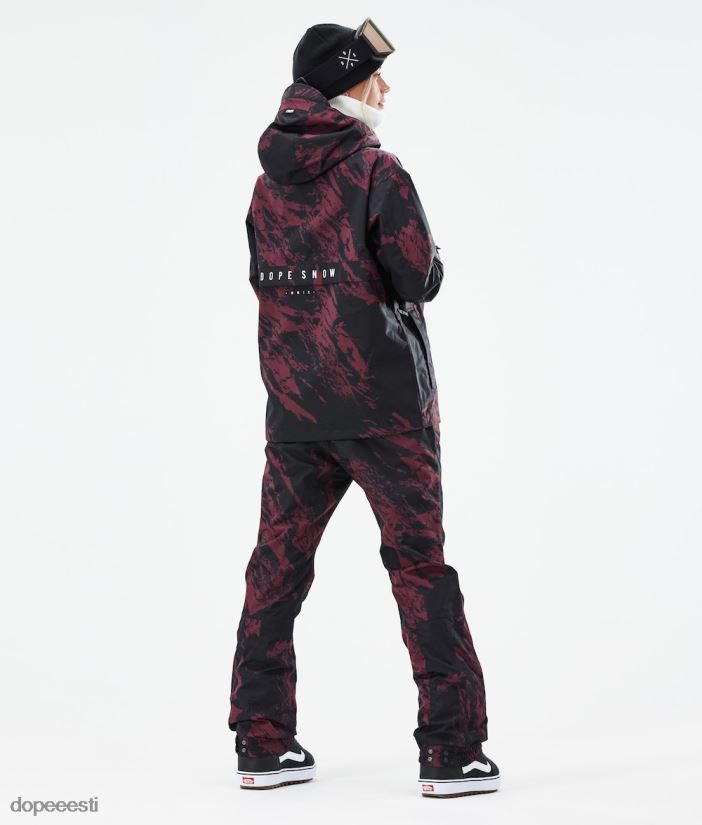 Dope Snow Eesti - naised legacy w 2021 lumelaua jope Dope värvige Burgundia B62VTF600 - Image 8