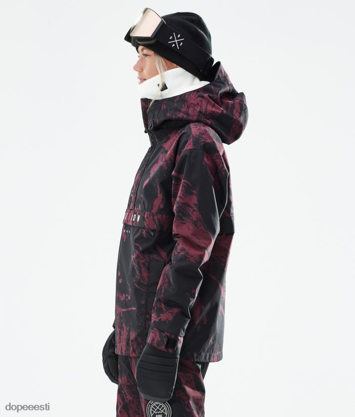 Dope Snow Eesti - naised legacy w 2021 lumelaua jope Dope värvige Burgundia B62VTF600 - Image 9