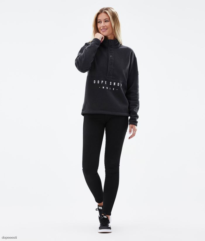 Dope Snow Eesti - naised mugav w fliisist kampsun Dope must B62VTF802 - Image 3