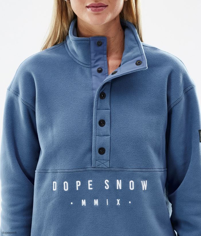 Dope Snow Eesti - naised mugav w fliisist kampsun Dope sinine teras B62VTF817 - Image 7