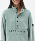 Dope Snow Eesti - naised mugav w fliisist kampsun Dope tuhmunud roheline B62VTF808 - Image 2