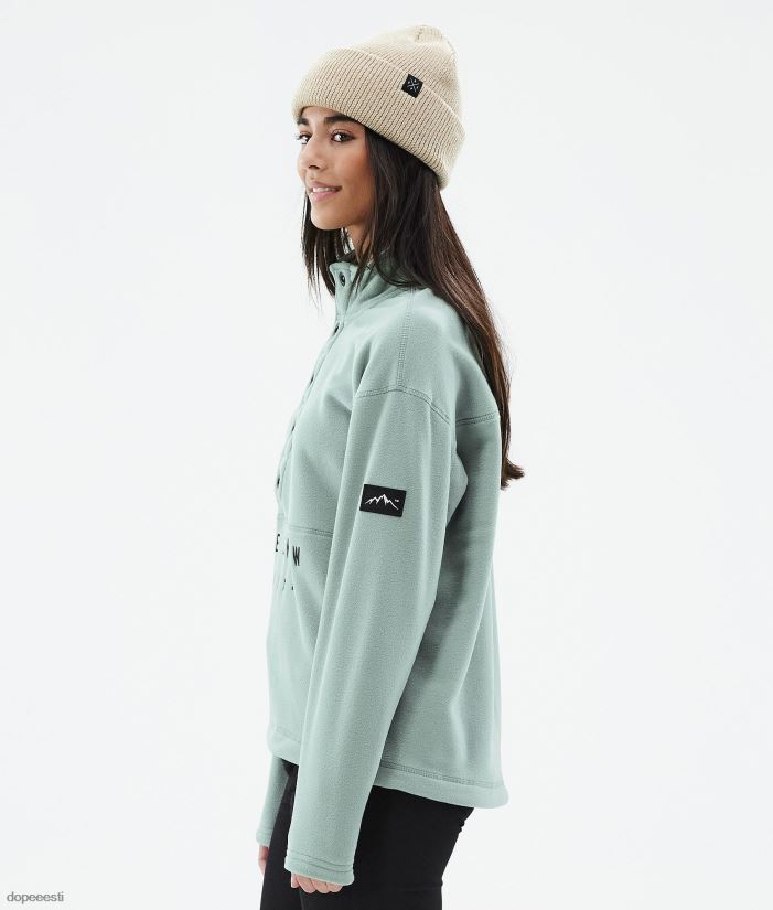 Dope Snow Eesti - naised mugav w fliisist kampsun Dope tuhmunud roheline B62VTF808 - Image 5
