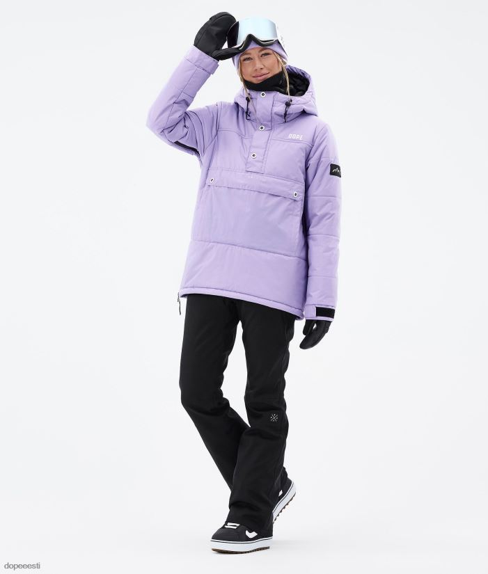 Dope Snow Eesti - naised puffer w lumelaua jope Dope pleekinud violetne B62VTF515 - Image 2