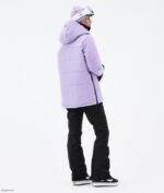 Dope Snow Eesti - naised puffer w lumelaua jope Dope pleekinud violetne B62VTF515 - Image 4