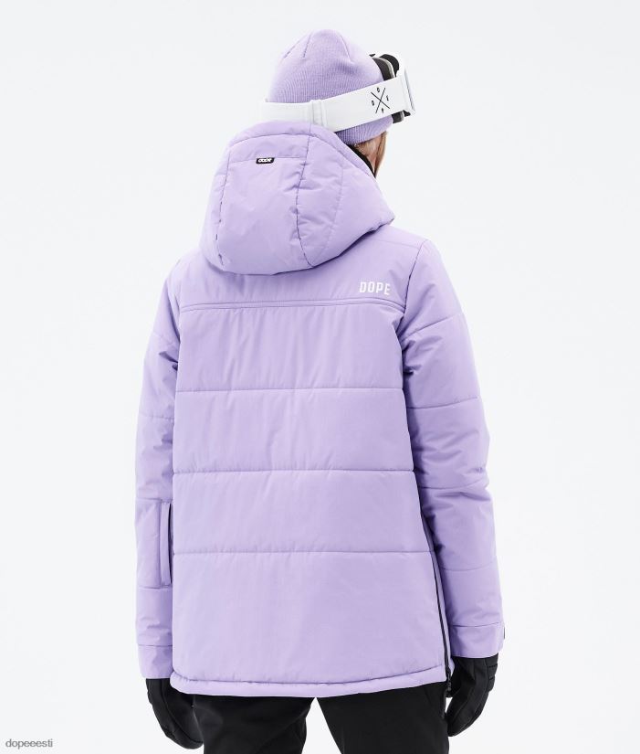 Dope Snow Eesti - naised puffer w lumelaua jope Dope pleekinud violetne B62VTF515 - Image 6