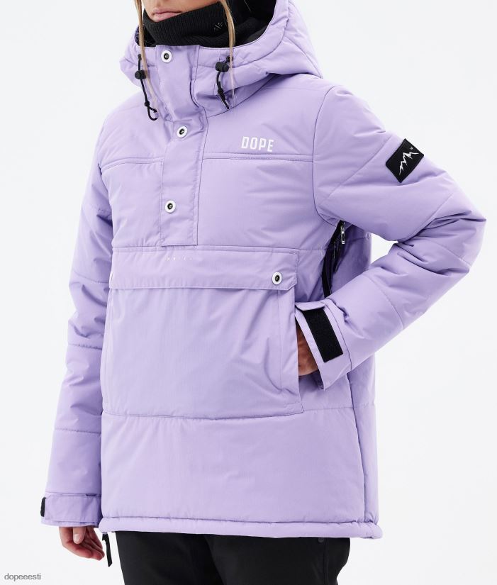 Dope Snow Eesti - naised puffer w lumelaua jope Dope pleekinud violetne B62VTF515 - Image 7
