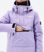 Dope Snow Eesti - naised puffer w lumelaua jope Dope pleekinud violetne B62VTF515 - Image 8