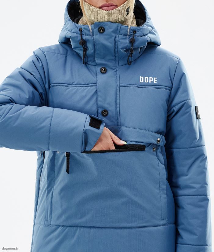 Dope Snow Eesti - naised puffer w lumelaua jope Dope sinine teras B62VTF549 - Image 2
