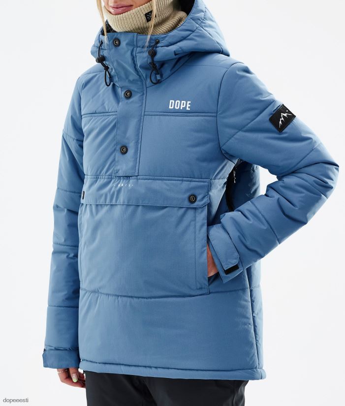 Dope Snow Eesti - naised puffer w lumelaua jope Dope sinine teras B62VTF549 - Image 9