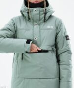 Dope Snow Eesti - naised puffer w lumelaua jope Dope tuhmunud roheline B62VTF528 - Image 2
